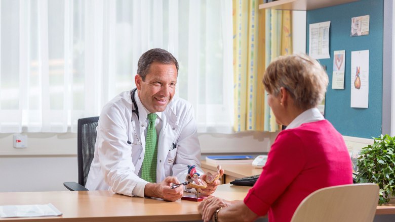 Ärztliches Gespräch, © Werner Harrer Ärztliches Gespräch, © Werner Harrer