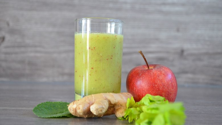 Apfel-Sellerie-Smoothie, © Niederösterreich Werbung 